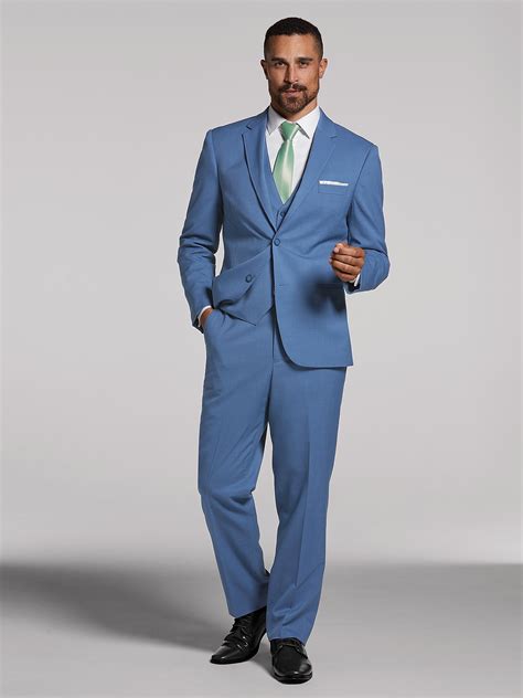 men's wearhouse light blue suit